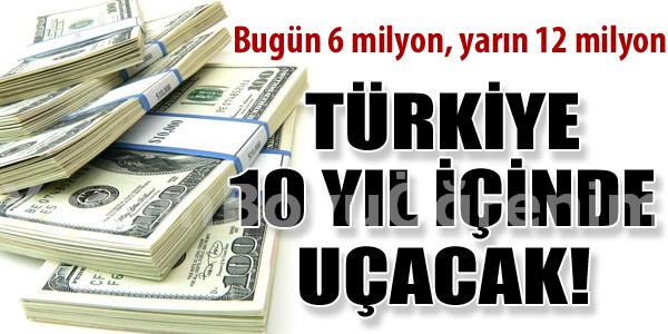 Türkiye 10 yıl içinde uçacak